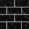 Msi Nero Marquina 3 In. X 6 In. Matte Glass Wall Tile, 40PK ZOR-MD-T-0118 - alternate 2